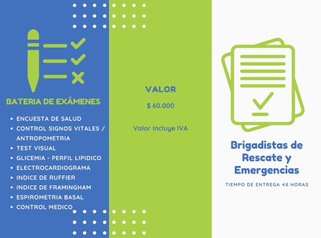 examenes preocupacionales